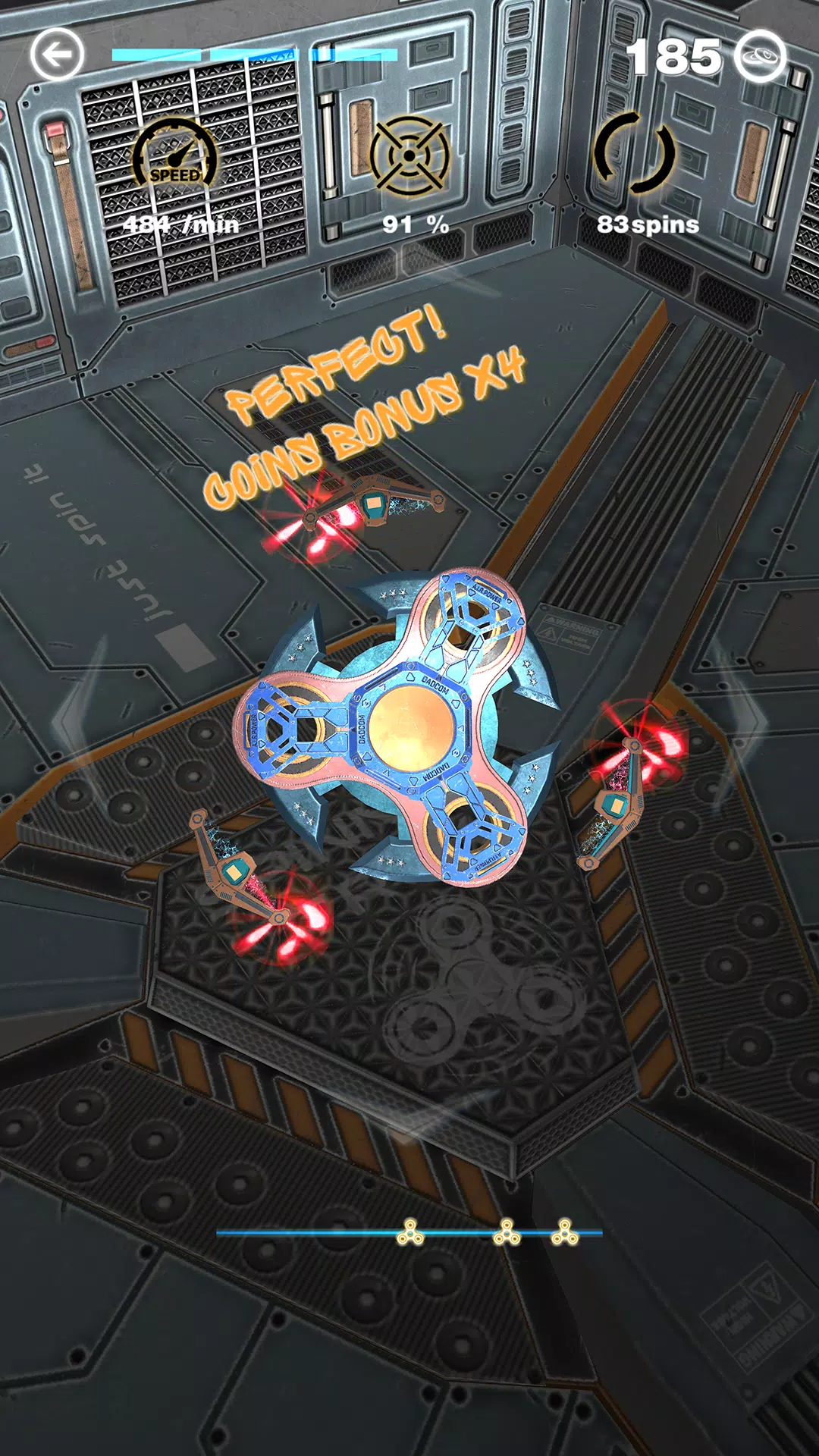 Fidget Spinner using Accelerom应用截图第3张
