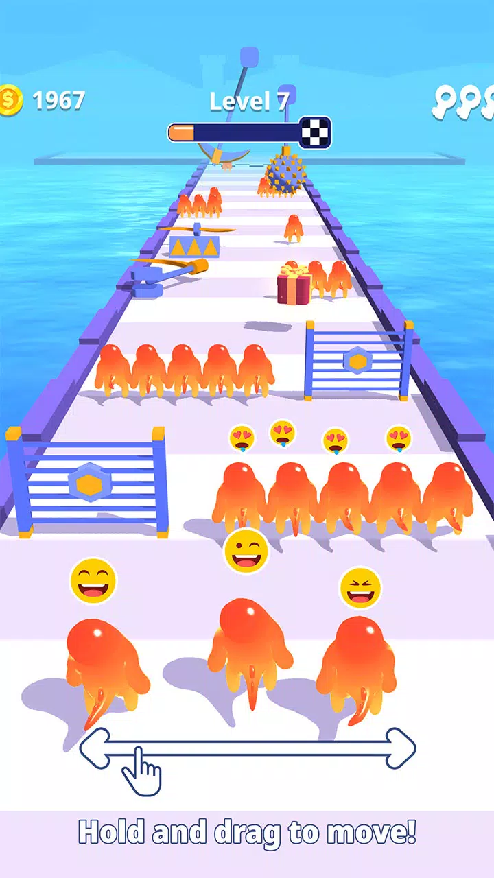 Schermata Jelly Runner 3D 0