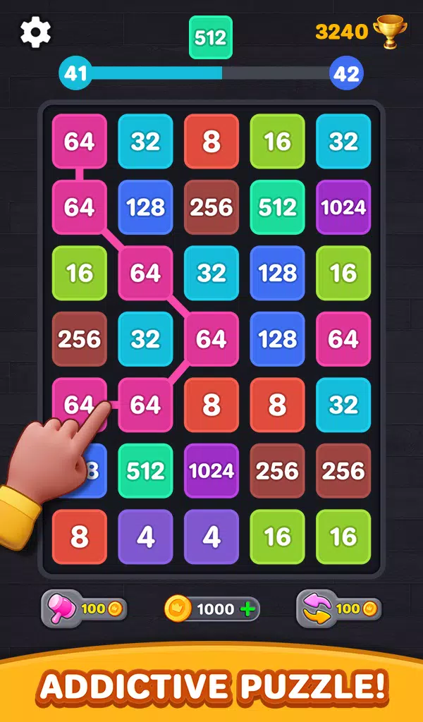 2048 Number Puzzle: Merge Game應用截圖第1張