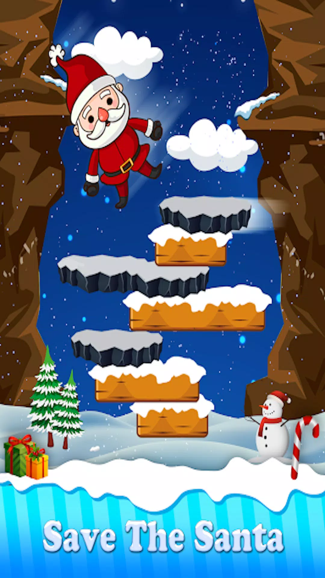 Christmas Game Santa Jump 2024 스크린샷 0