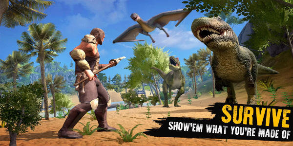 Jurassic Survival Island Captura de tela 0