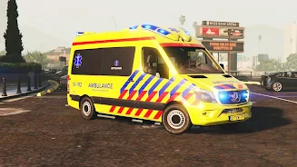 Ambulance Simulation Game Plus Captura de tela 1