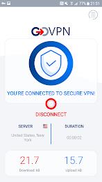 VPN secure fast proxy by GOVPN Tangkapan skrin 1