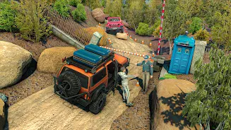 Offroad 4x4 Pickup Truck Games Captura de pantalla 3