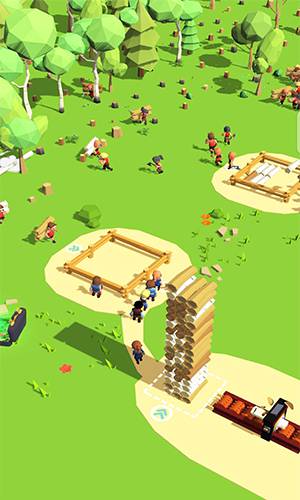 Lumber Empire: Idle Wood Inc Ảnh chụp màn hình 2