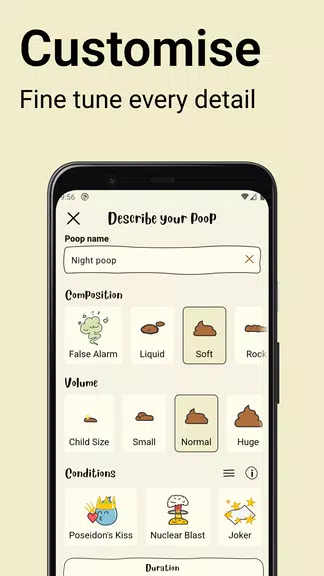 Poopie - Poop Map & Calendar Zrzut ekranu 1