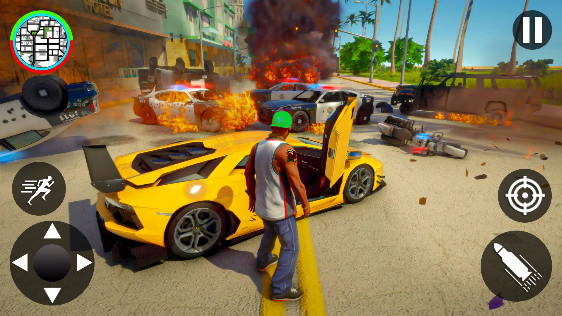 Grand Gangster Game Mafia 3D Ekran Görüntüsü 3