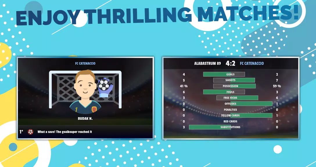 Catenaccio Football Manager Ekran Görüntüsü 1