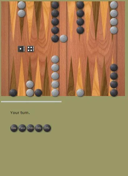 Schermata Backgammon Solitaire Classic 2