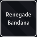 Renegade Bandana aus Ninja -Zeit