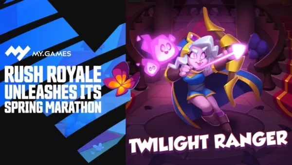 Rush Royale Atualização 30.0: Maratona de primavera com Ranger de Twilight