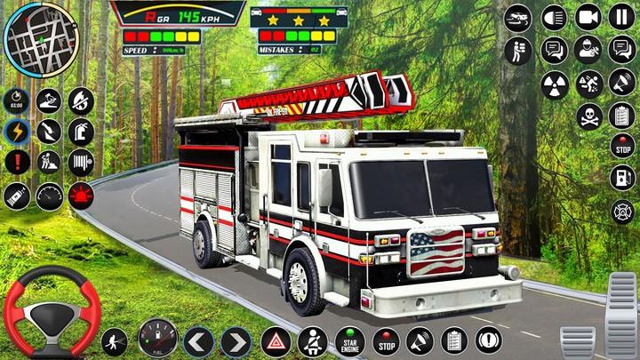 My Town : Fire station Rescue Скриншот 1