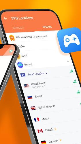 Turbo VPN Lite- VPN Proxy Captura de tela 1