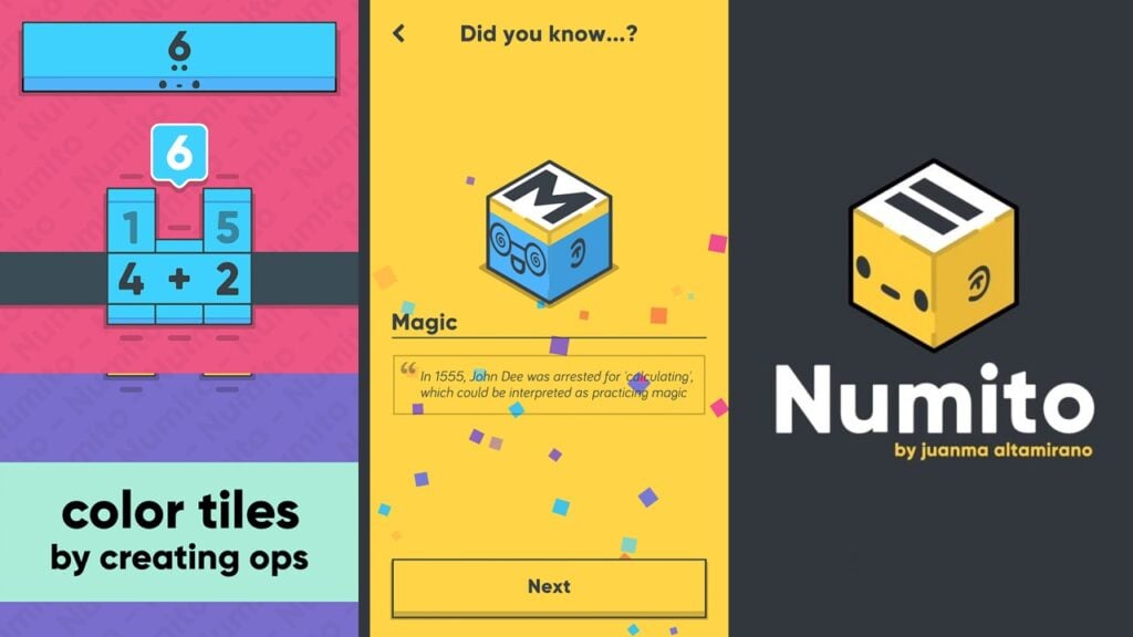 Numito：Android的新數字益智遊戲！