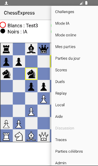 ChessExpress Echecs en ligne Скриншот 2