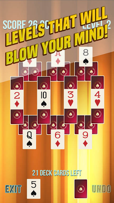 Pyramid Solitaire Supreme Captura de pantalla 1