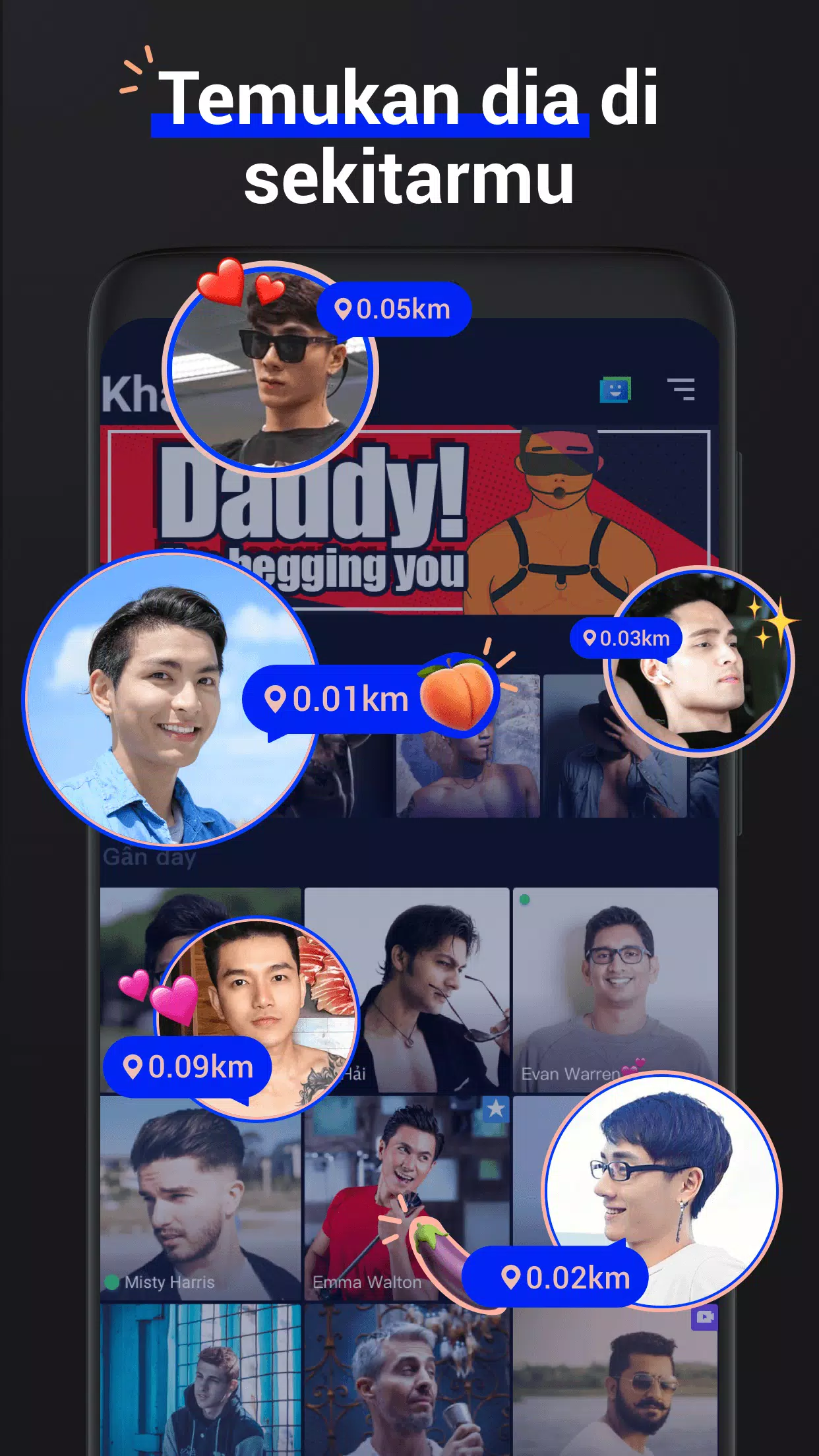 Blued - Men’s Video Chat & LIVE ภาพหน้าจอ 1