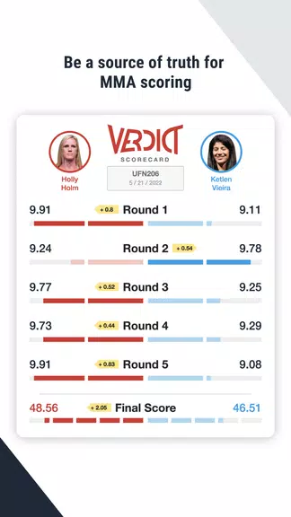 Verdict MMA Picks & Scoring Ảnh chụp màn hình 3