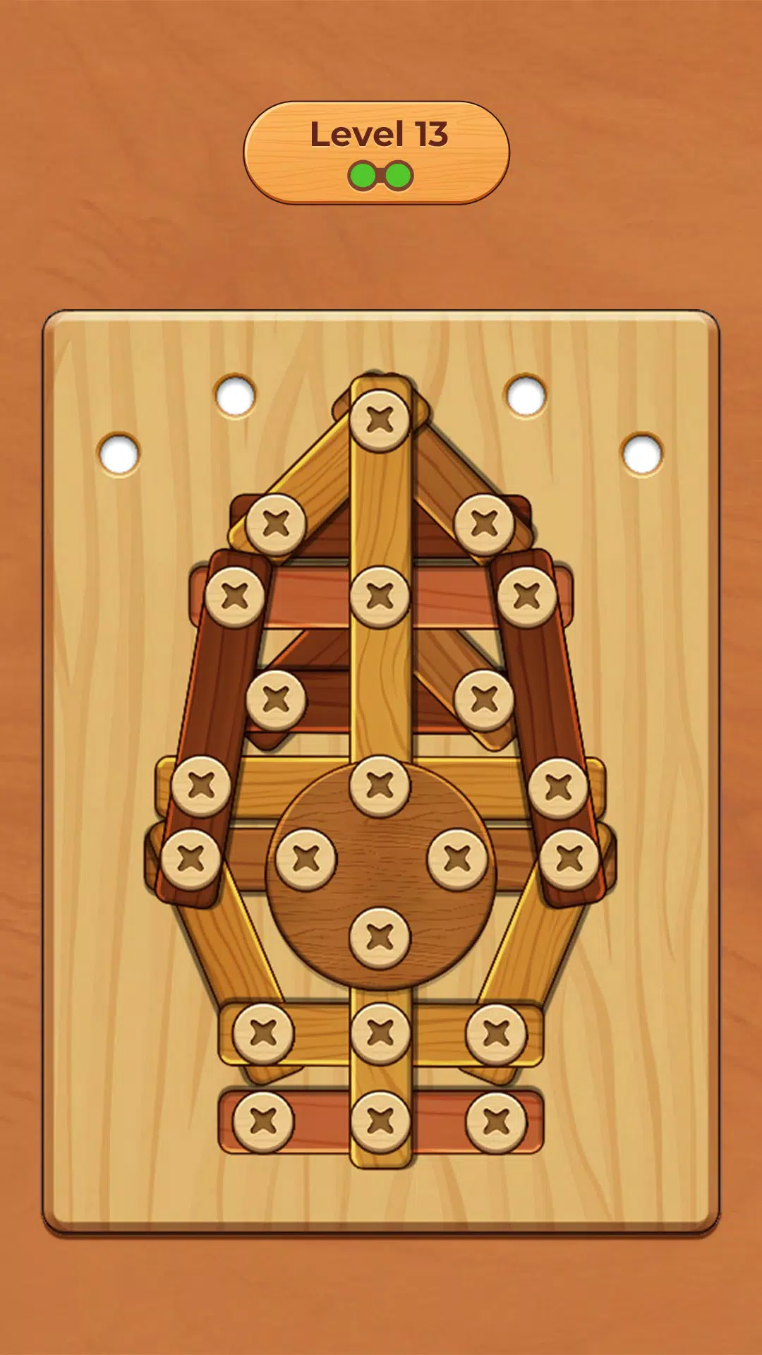 Wood Screw Puzzle スクリーンショット 0
