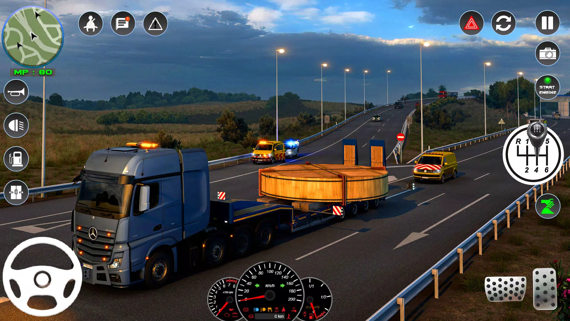 Euro Cargo Truck Simulator 3D Ekran Görüntüsü 3