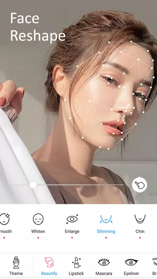 XFace: Beauty Cam, Face Editor स्क्रीनशॉट 0