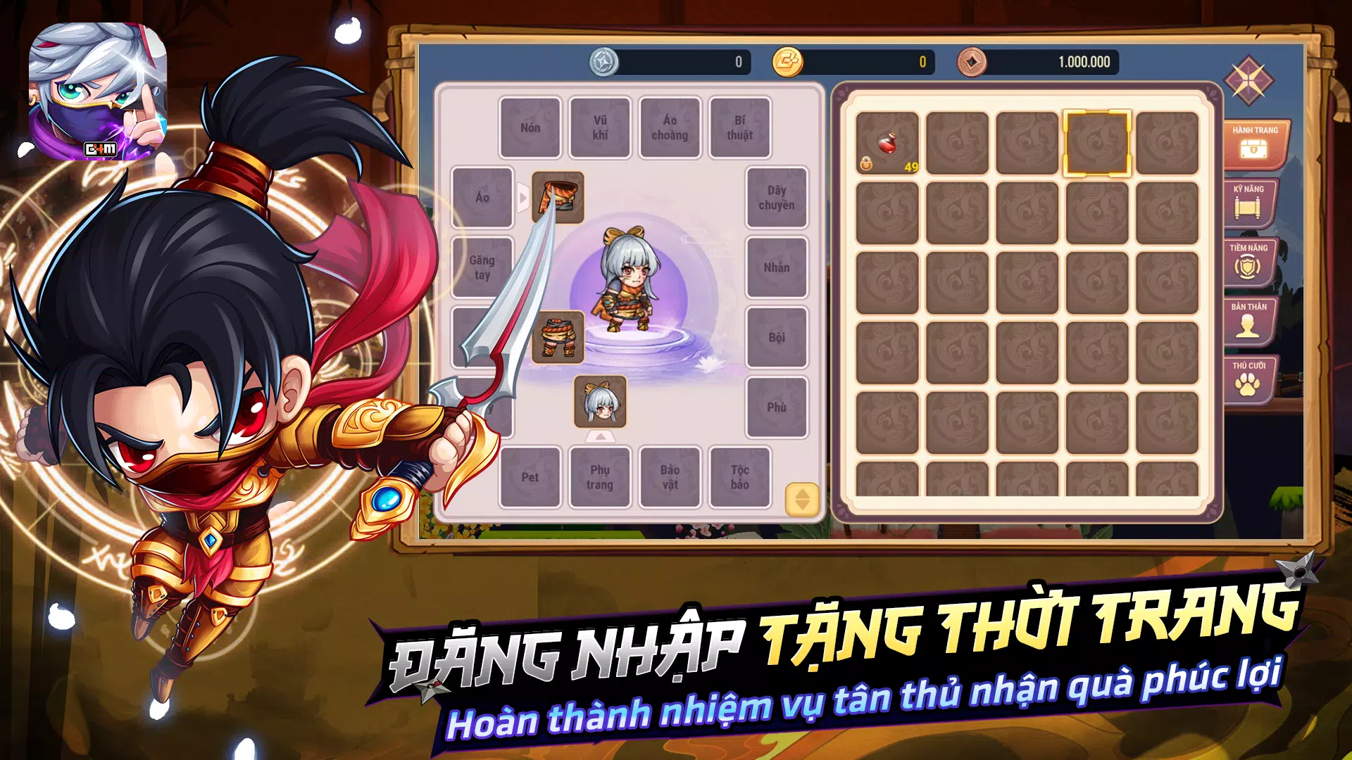 Học Viện Ninja G4M स्क्रीनशॉट 2