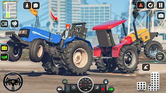 Modern Farmer Tractor Sim 3D Скриншот 2