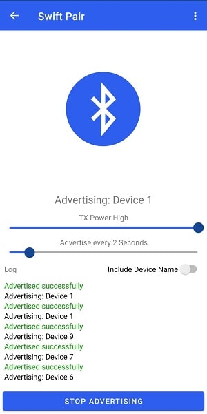 Bluetooth Le Spam Скриншот 1