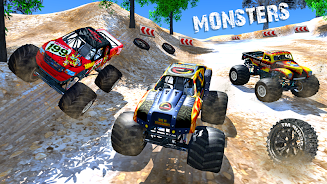 Monster Truck Games Simulator स्क्रीनशॉट 0