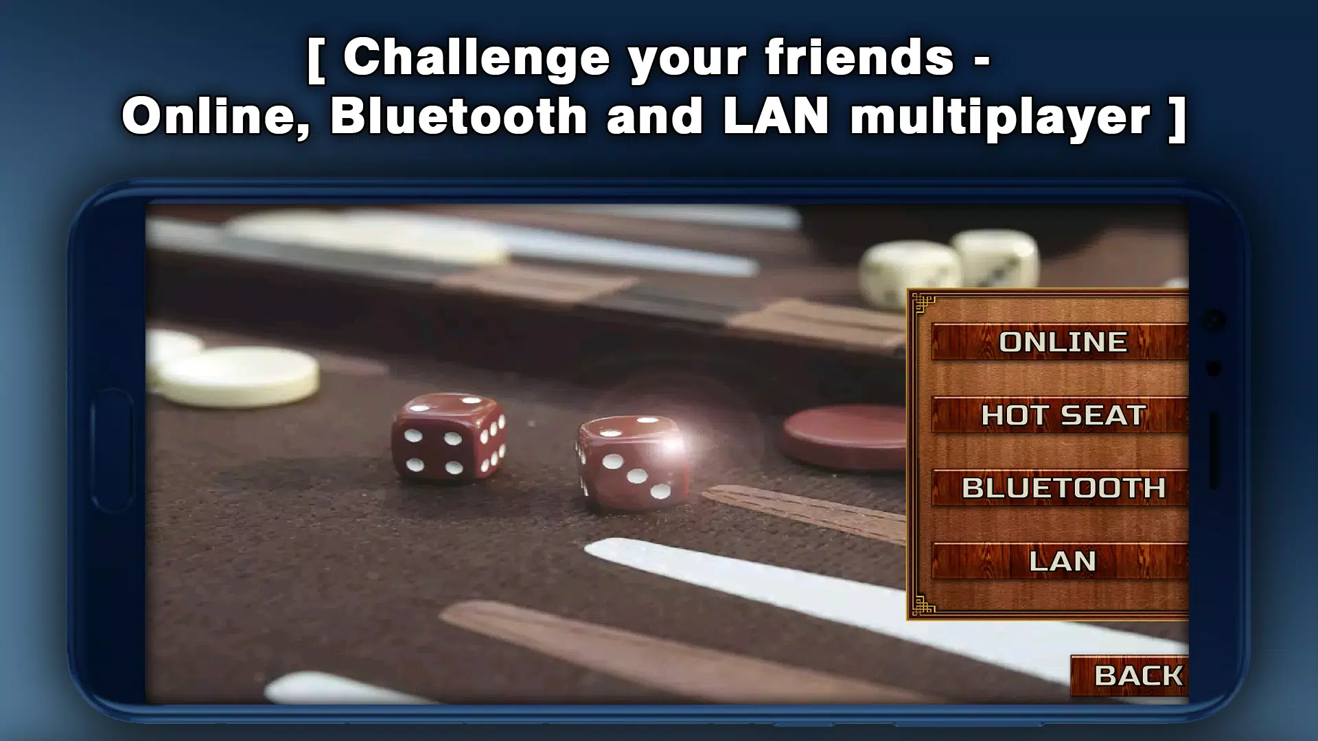 Backgammon - 18 Board Games Zrzut ekranu 2