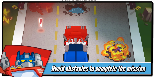 Transformers Rescue Bots: Hero ဖန်သားပြင်ဓာတ်ပုံ 0