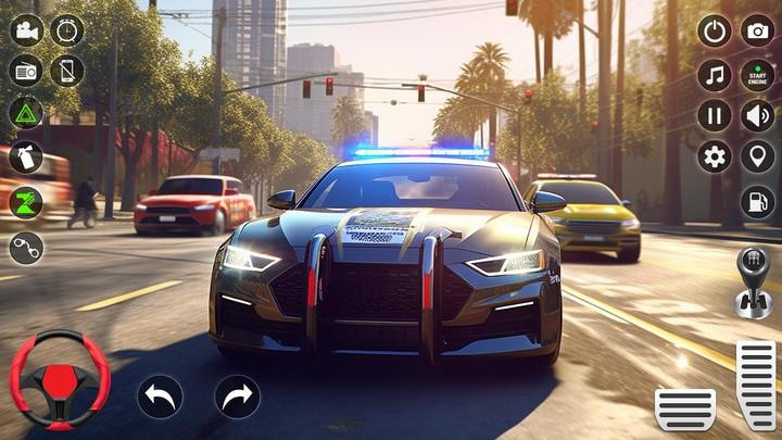 Modern Police Car Parking Game 스크린샷 1