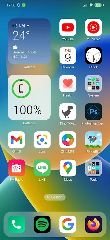 HiPhone Launcher, HiOS Themes स्क्रीनशॉट 0