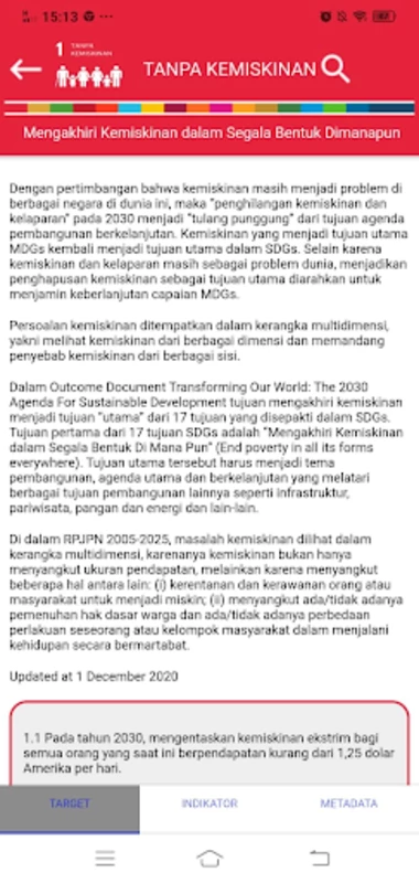 SDG Metadata Indonesia স্ক্রিনশট 2