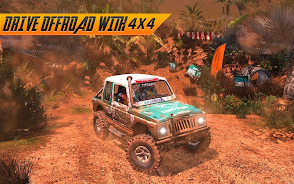 Offroad Jeep Driving Simulator スクリーンショット 2