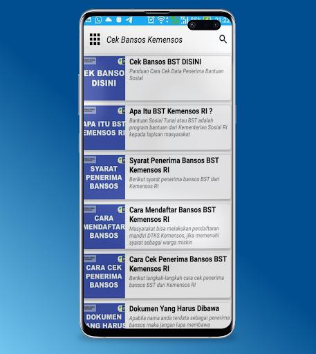 Cek Bansos DTKS BBM PKH BPNT Captura de tela 0