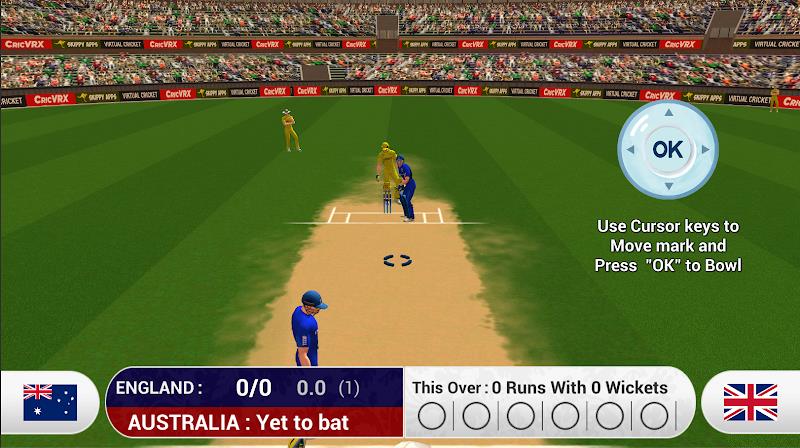 CricVRX TV - 3D Cricket Game Screenshot 1