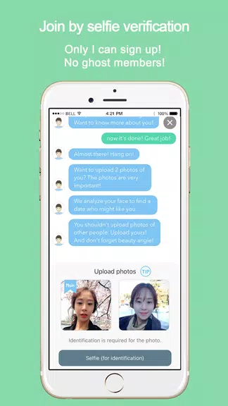 WowU– Face recognition Dating, Meet Singles & Chat Screenshot 2