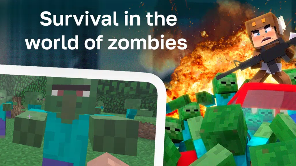 Zombie Survival Mod 스크린샷 1