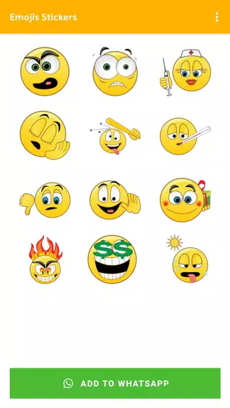 Emoji Stickers WASticker ဖန်သားပြင်ဓာတ်ပုံ 3