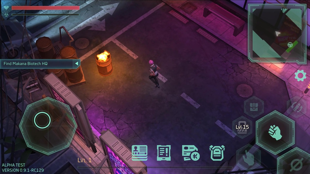 Cyberika: Action-Cyberpunk-RPG Screenshot 1