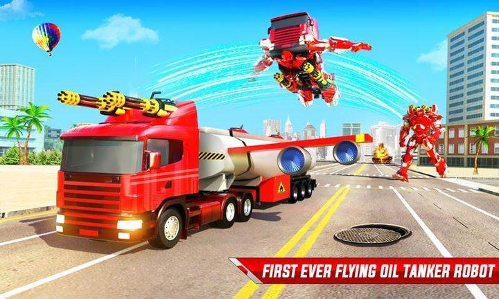 Dino Robot Truck Transform Captura de pantalla 0