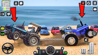 Modern Farmer Tractor Sim 3D Скриншот 0