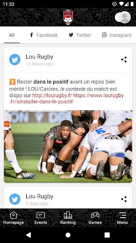 LOU Rugby Captura de pantalla 2