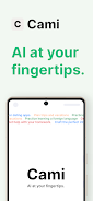 Cami AI at your fingertips Captura de tela 0