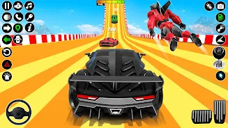 Mega Ramp: Crazy Car Stunts Ảnh chụp màn hình 1