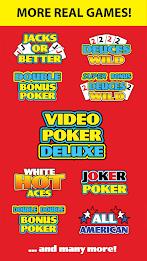 Video Poker Deluxe 스크린샷 1