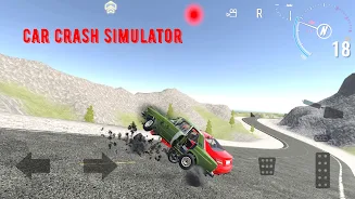 Car Crash Simulator ဖန်သားပြင်ဓာတ်ပုံ 1