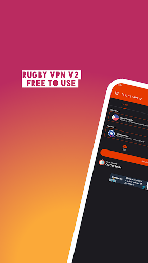 RUGBY VPN V2 スクリーンショット 0