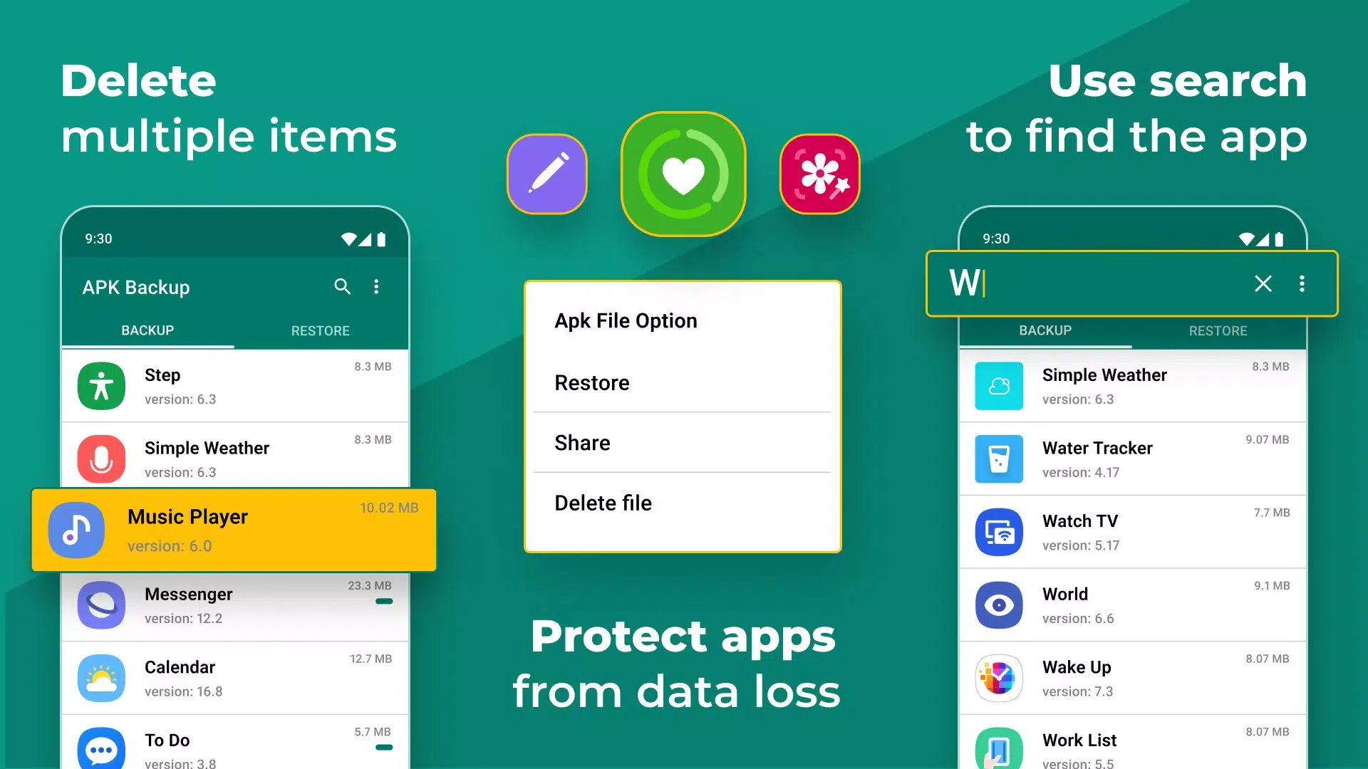 APK Backup Скриншот 1